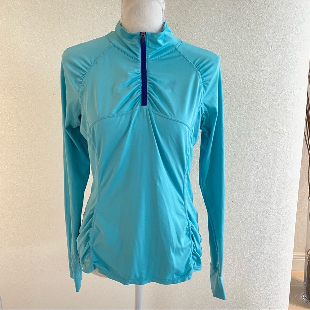 Athleta Fast Track Seamless Long Sleeve Size M